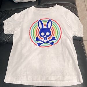 Psyscho Bunny white boy shirt